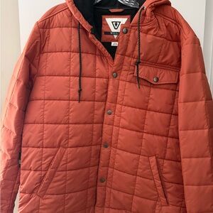 VISSLA Men's Rust Puffer Jacket